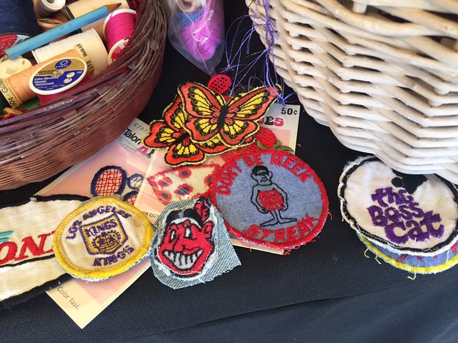 Huge Lot Of Sewing, Crafting Items, Baskets And Box Lot [Photo 19]