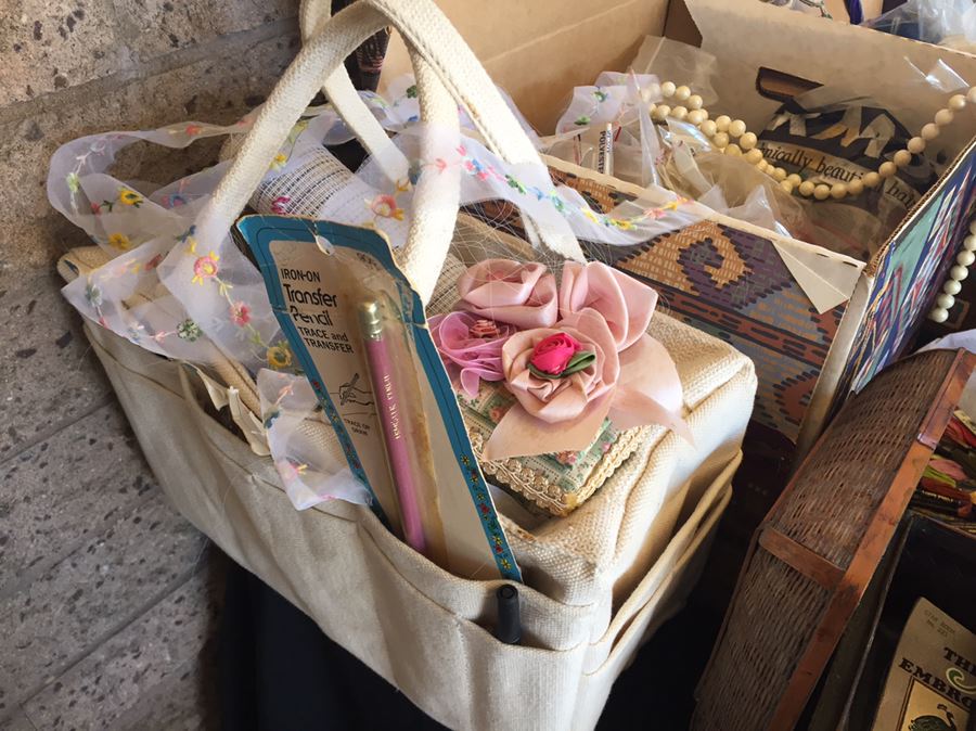 Huge Lot Of Sewing, Crafting Items, Baskets And Box Lot [Photo 6]