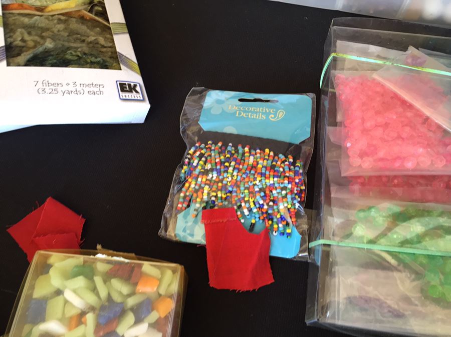 HUGE Lot Of Various Beads And Crafting Items Lot [Photo 20]