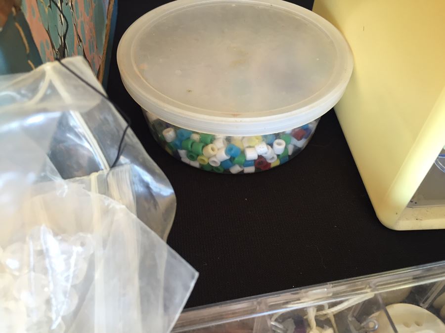 HUGE Lot Of Various Beads And Crafting Items Lot [Photo 13]