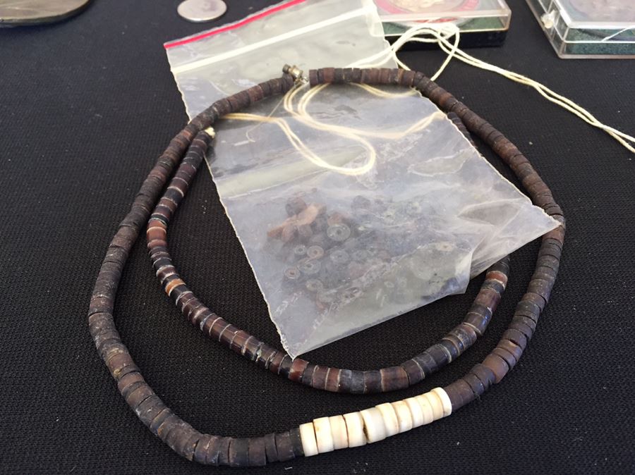 Men's Keepsake Lot Includes Various Metals, Ribbons, Beer Patches And Belt Buckles, Zippo Lighter, Bracelets And More [Photo 25]