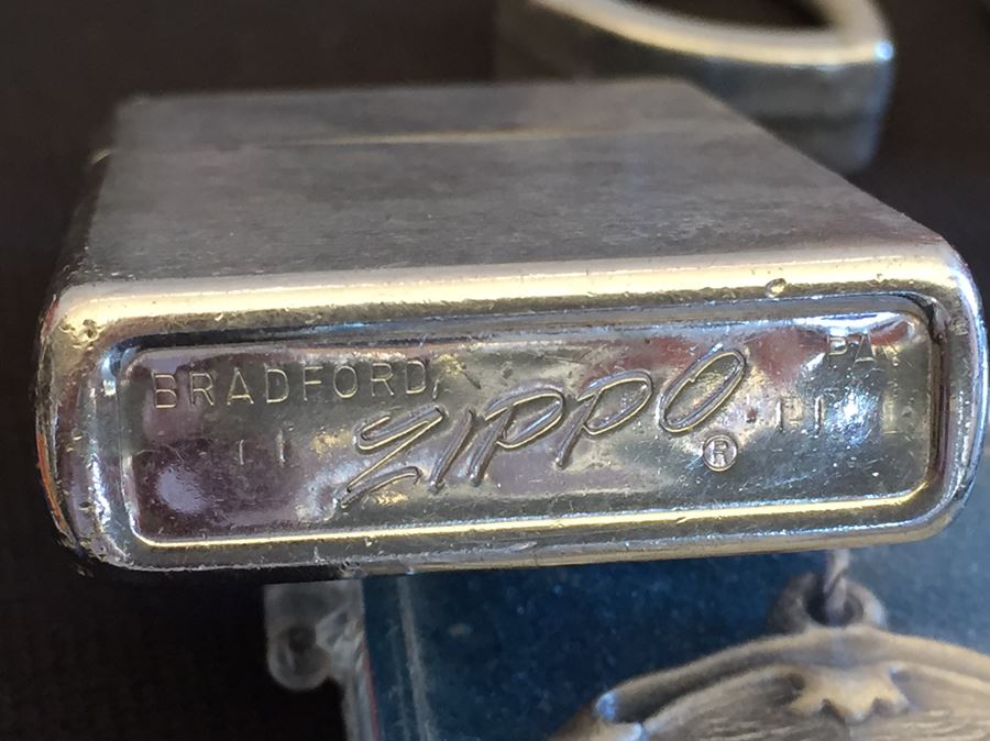 Men's Keepsake Lot Includes Various Metals, Ribbons, Beer Patches And Belt Buckles, Zippo Lighter, Bracelets And More [Photo 9]