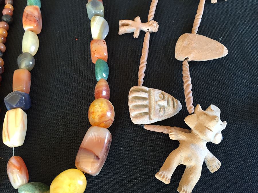 Large Jewelry And Box Lot Includes Various Necklaces, Brooches And Boxes [Photo 11]