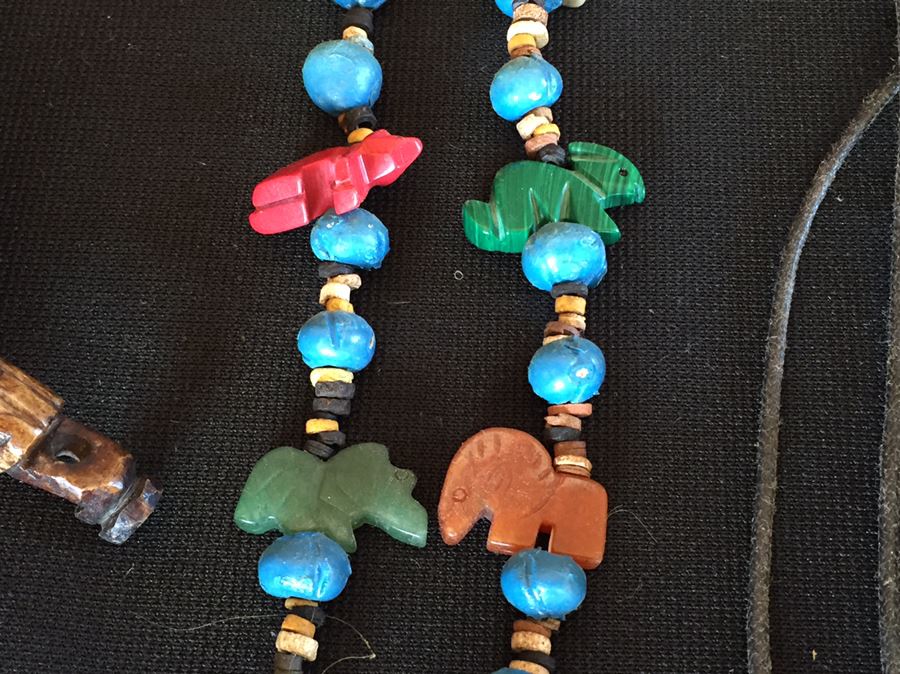 Large Jewelry And Box Lot Includes Various Necklaces, Brooches And Boxes [Photo 6]