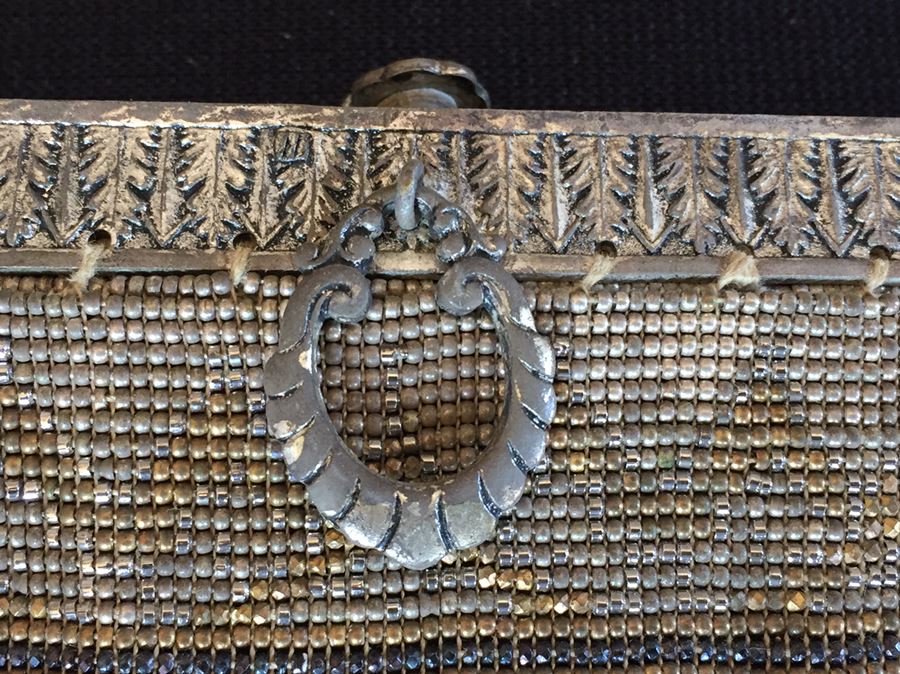 Stunning Vintage Beaded Purse French [Photo 10]