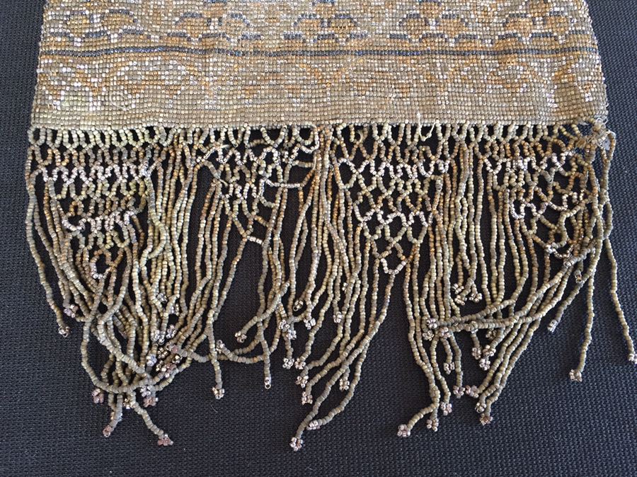 Stunning Vintage Beaded Purse French [Photo 7]