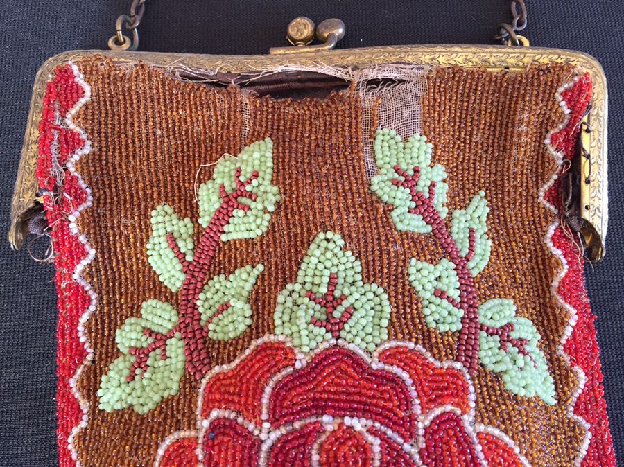 Fabulous Vintage Beaded Purse France [Photo 4]
