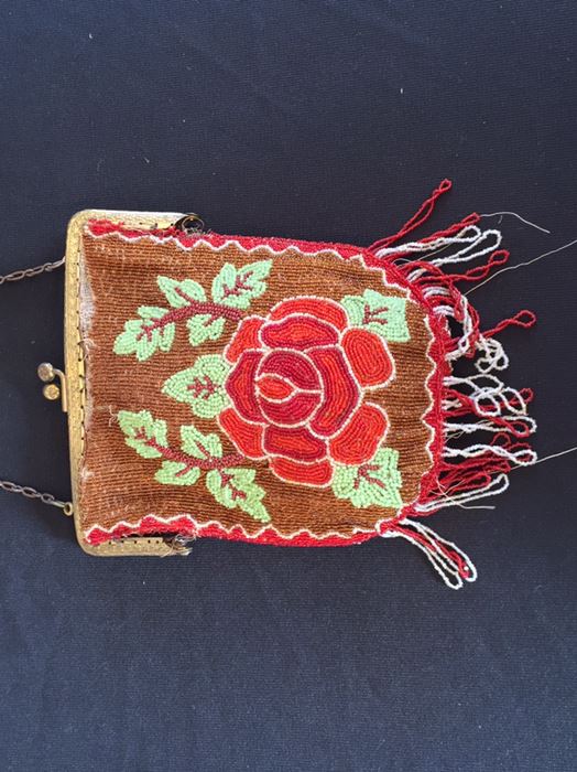 Fabulous Vintage Beaded Purse France [Photo 9]