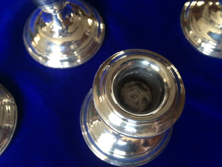 Sterling Silver Weighted Candle Holders [Photo 6]