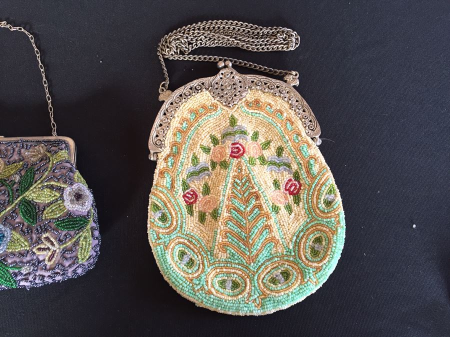 Pair Of Beaded Purses Made In India [Photo 6]