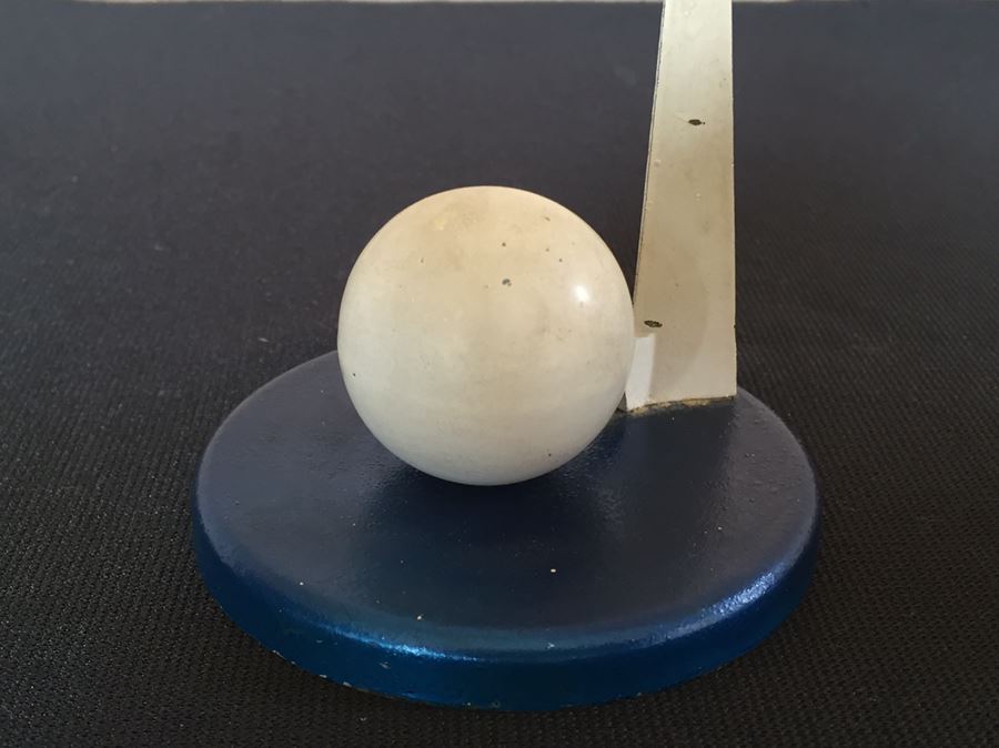 Metal Sculpture Of The Trylon & Perisphere From 1939 New York World's Fair [Photo 5]