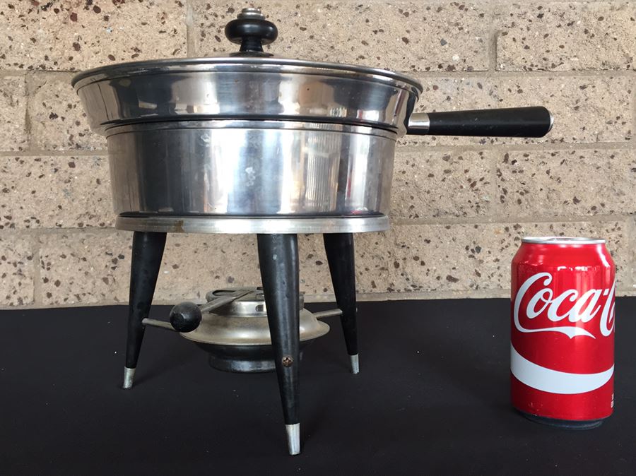 Mid-Century Modern Fondue Burner 1960's Cooking [Photo 2]
