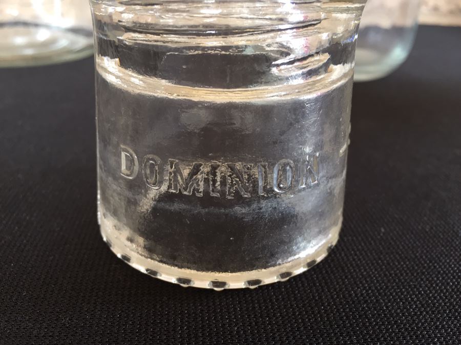 Vintage Glass Lot Featuring A Hydrochloric Acid Bottle And Glass Insulator [Photo 5]