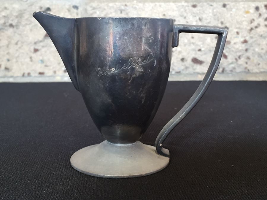 Small Silverplate Hotel Pitcher [Photo 4]
