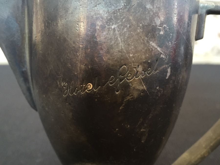Small Silverplate Hotel Pitcher [Photo 3]