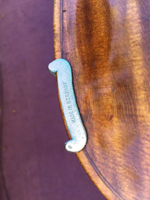 Old German Hopf Violin In Case With Two VOIRIN Bows [Photo 21]