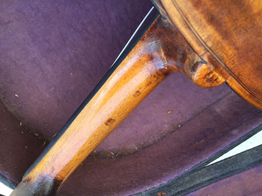 Old German Hopf Violin In Case With Two VOIRIN Bows [Photo 17]