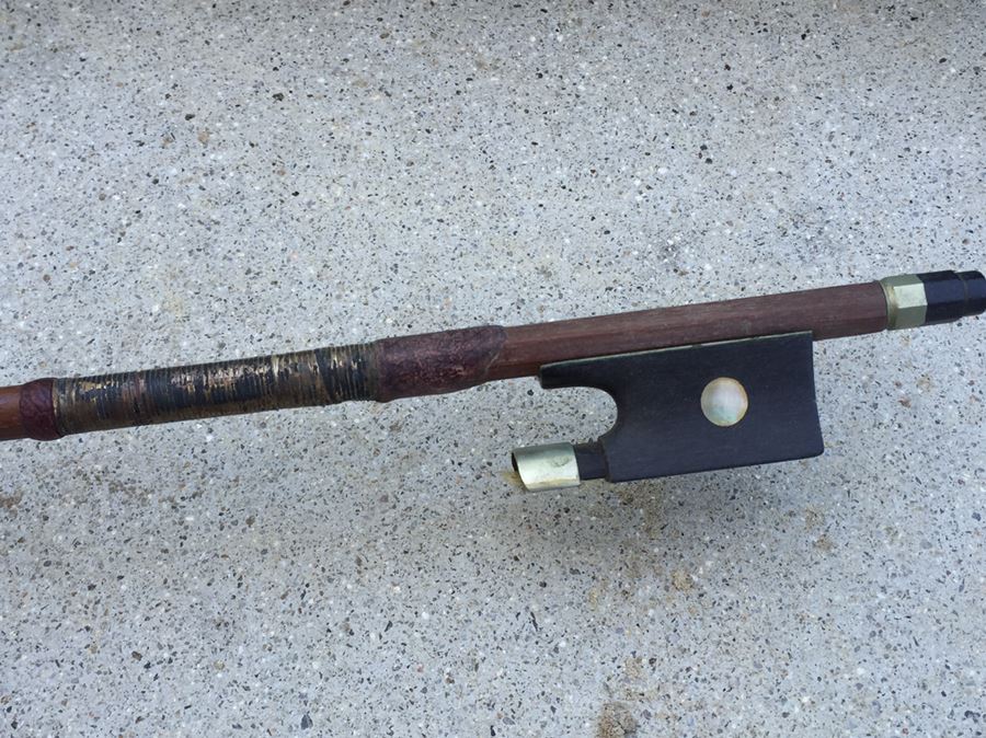 Old German Hopf Violin In Case With Two VOIRIN Bows [Photo 33]