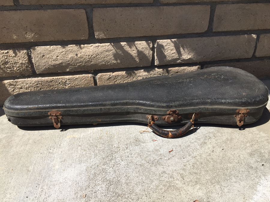 Old German Hopf Violin In Case With Two VOIRIN Bows [Photo 4]