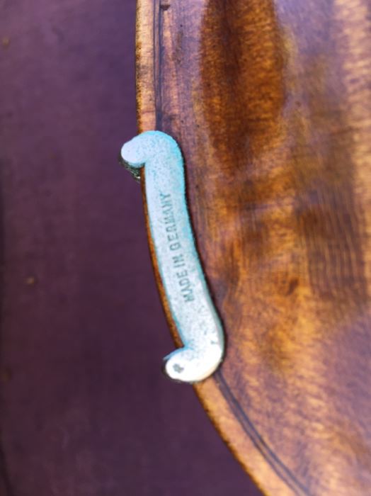 Old German Hopf Violin In Case With Two VOIRIN Bows [Photo 20]