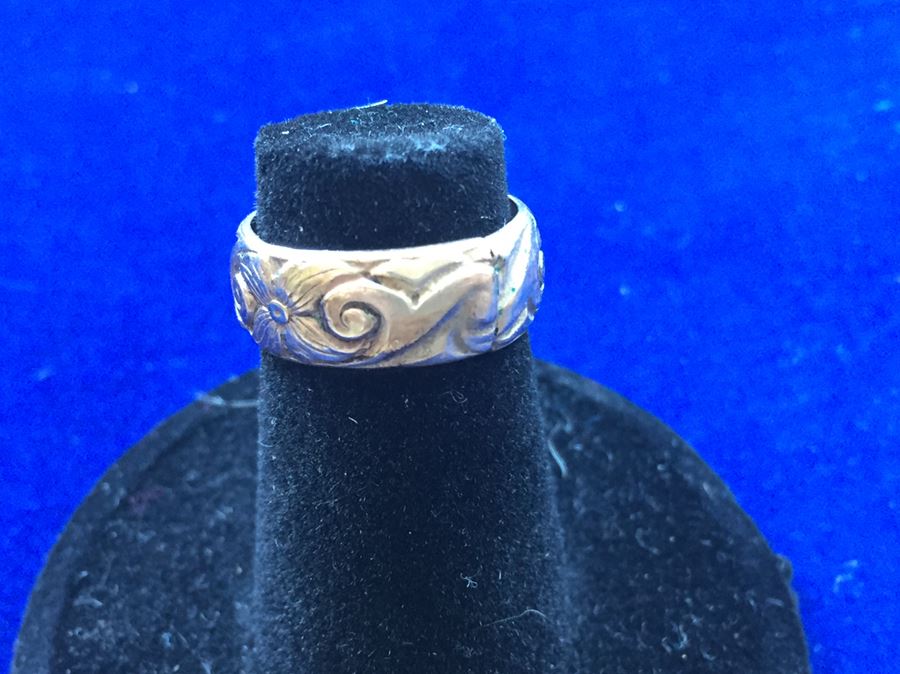 14K Small Vintage Gold Ring Melt Value $87 [Photo 1]