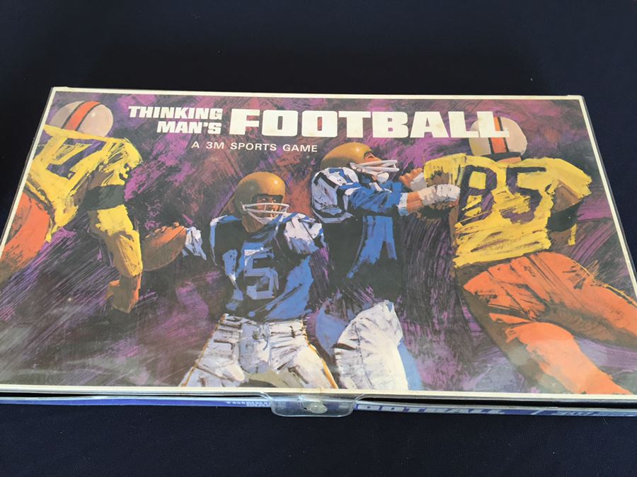 Vintage Thinking Man's Football Game A 3M Sports Game