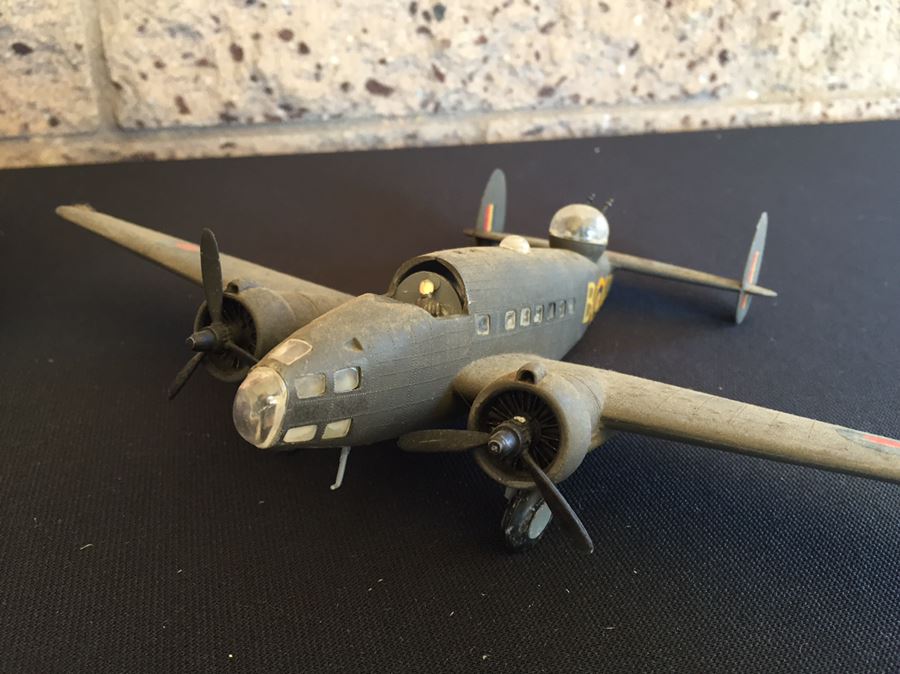 Vintage Rocket On Launch Pad And Aircraft [Photo 5]