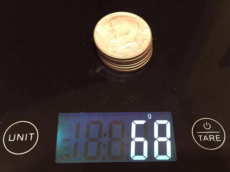 Various Kennedy Half Dollars 40% Silver Content 68 Grams Total Melt Value $18 [Photo 5]