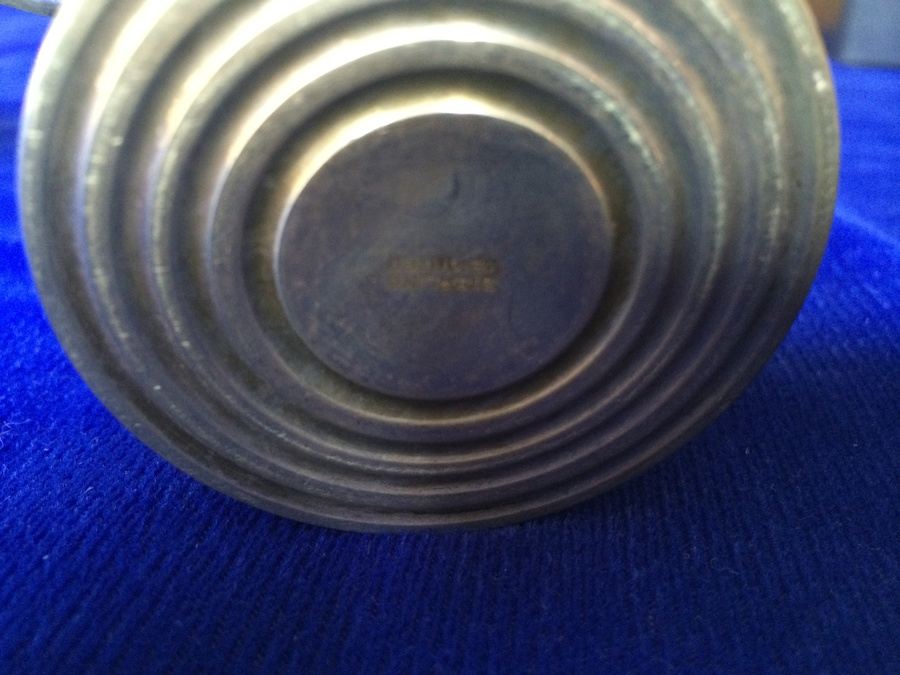 Sterling Weighted Sugar Bowl and Creamer [Photo 10]