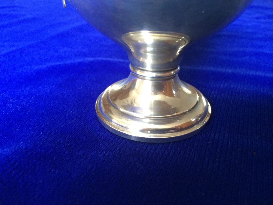 Sterling Weighted Sugar Bowl and Creamer [Photo 8]