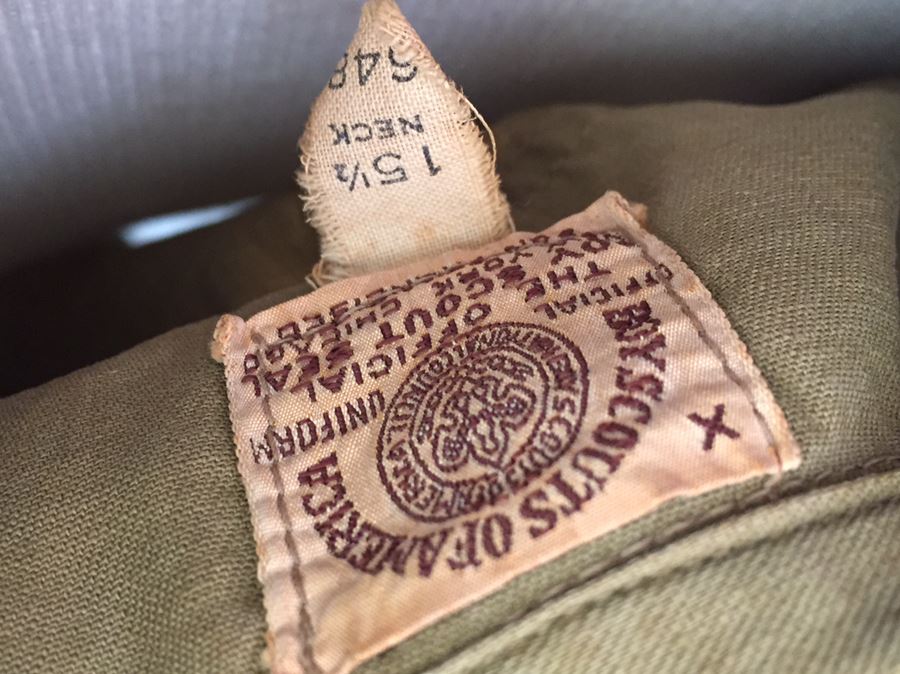 Vintage Boy Scouts Of America Button Down Shirt Uniform [Photo 3]