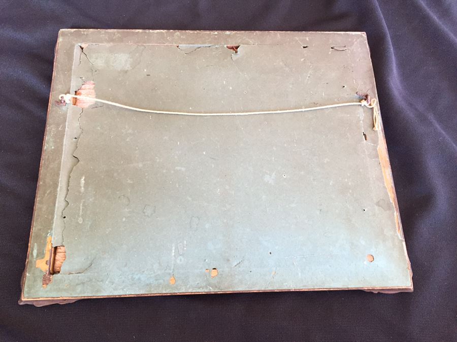 Impressive Early 1911 Original Oil Painting Plein Air In Old Frame Signed Lower Left By Charles William MacCord (1852 - 1923) [Photo 13]