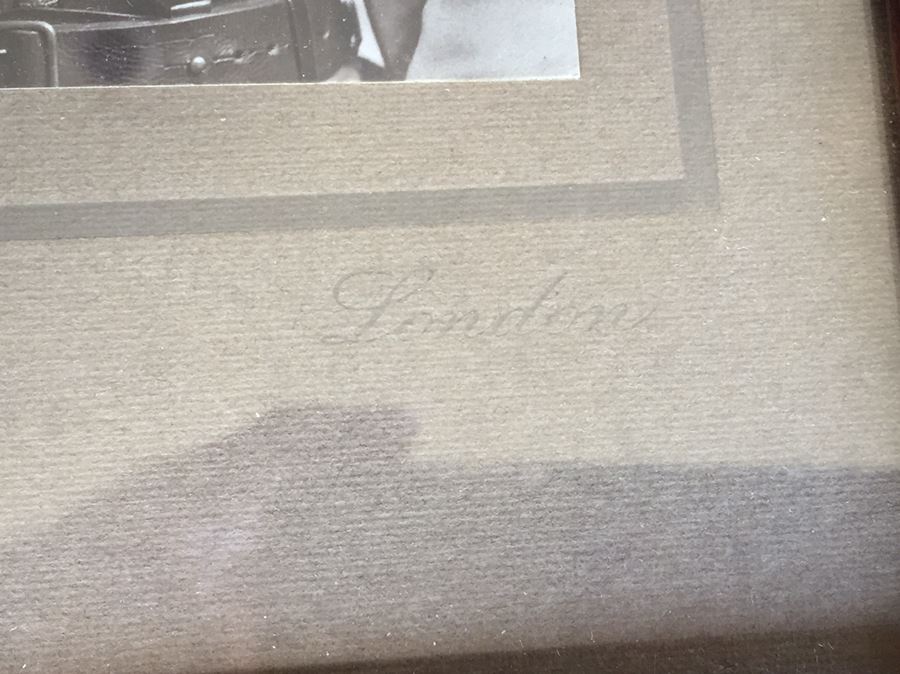 Pair Of Framed Military Photos Priest 1918 London England Photography Studio Lafayette [Photo 5]