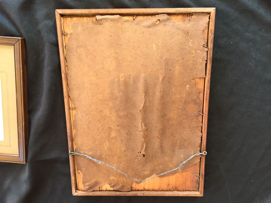 Pair Of Framed Military Photos Priest 1918 London England Photography Studio Lafayette [Photo 17]