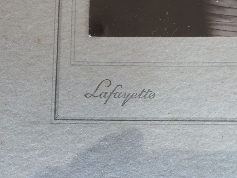 Pair Of Framed Military Photos Priest 1918 London England Photography Studio Lafayette [Photo 12]