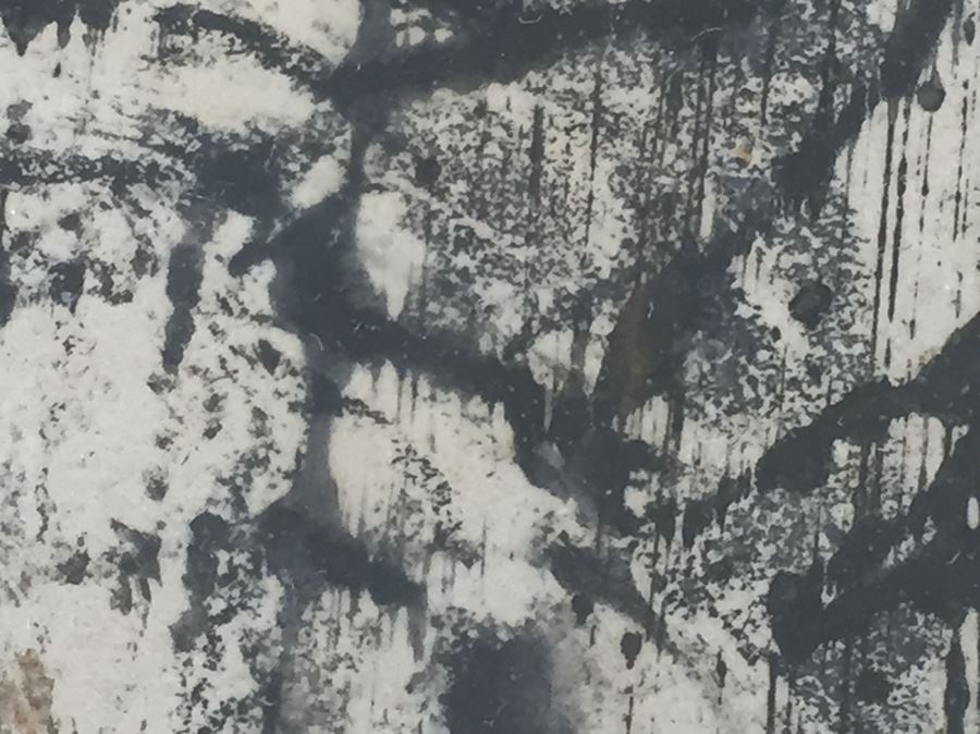 Original Abstract Mountain Landscape Signed Lower Right [Photo 10]