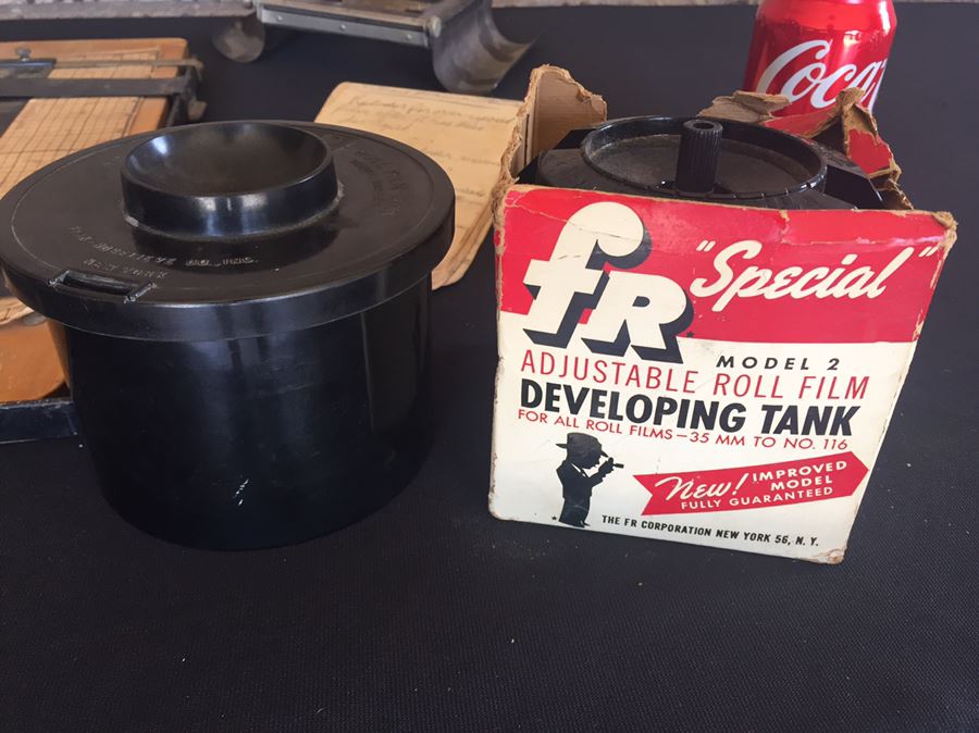 Photography Equipment Federal No. 120 Enlarger And Roll Film Tanks [Photo 3]