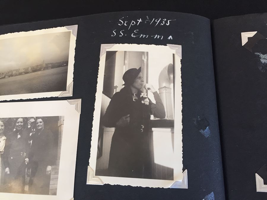 Old Photo Album With Great 1930's Photos Of Military, Mines & People [Photo 19]