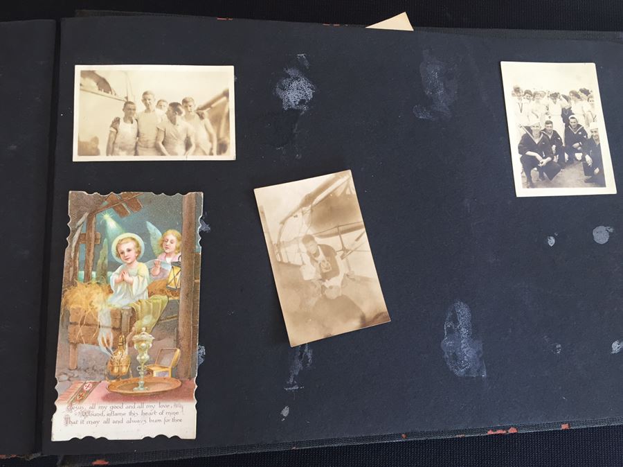 Old Photo Album With Great 1930's Photos Of Military, Mines & People [Photo 33]