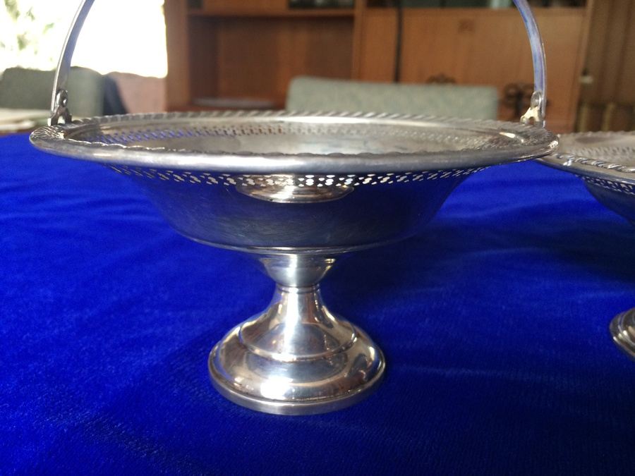 Sterling Weighted Footed Bowls / Candy Dish [Photo 5]