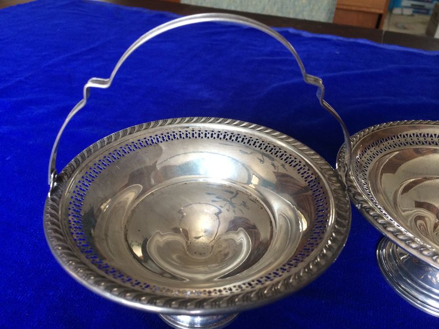 Sterling Weighted Footed Bowls / Candy Dish [Photo 4]