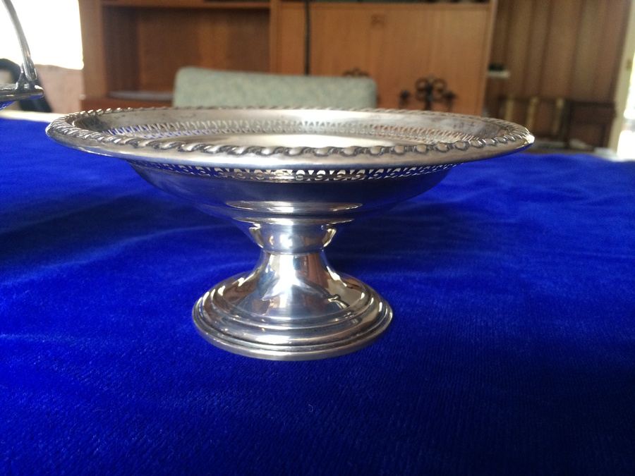 Sterling Weighted Footed Bowls / Candy Dish [Photo 3]