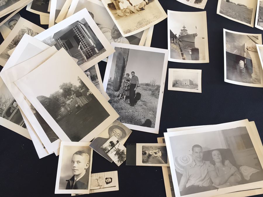 Huge Lot Of Vintage B&W Photographs And Original Negatives Including Military, People And Scenic [Photo 6]