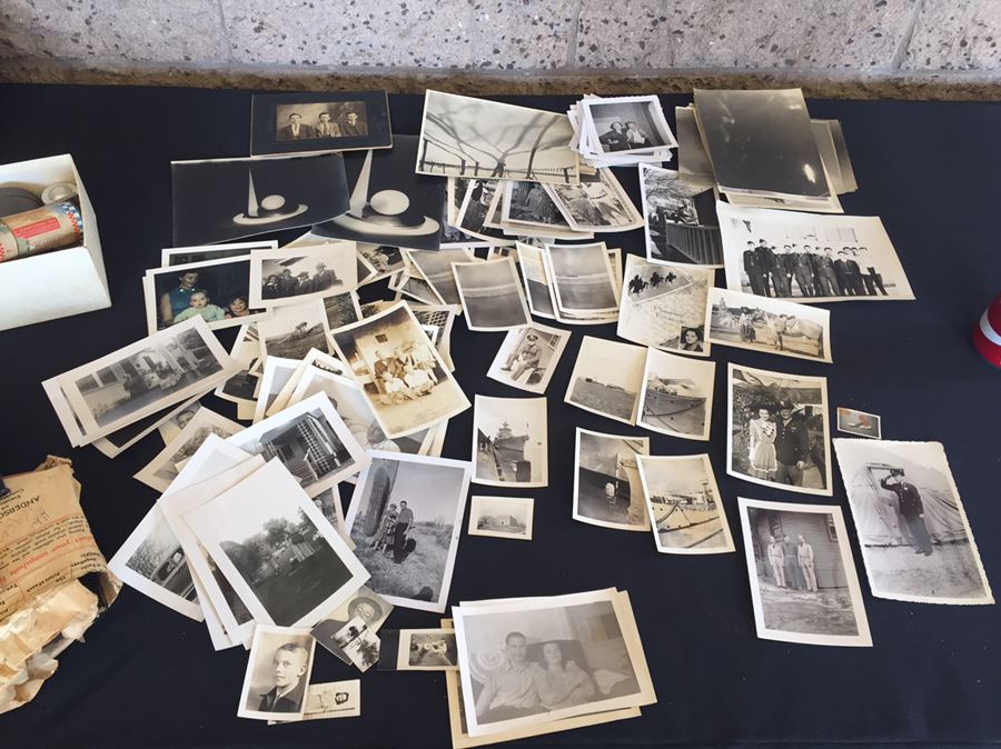 Huge Lot Of Vintage B&W Photographs And Original Negatives Including Military, People And Scenic [Photo 22]