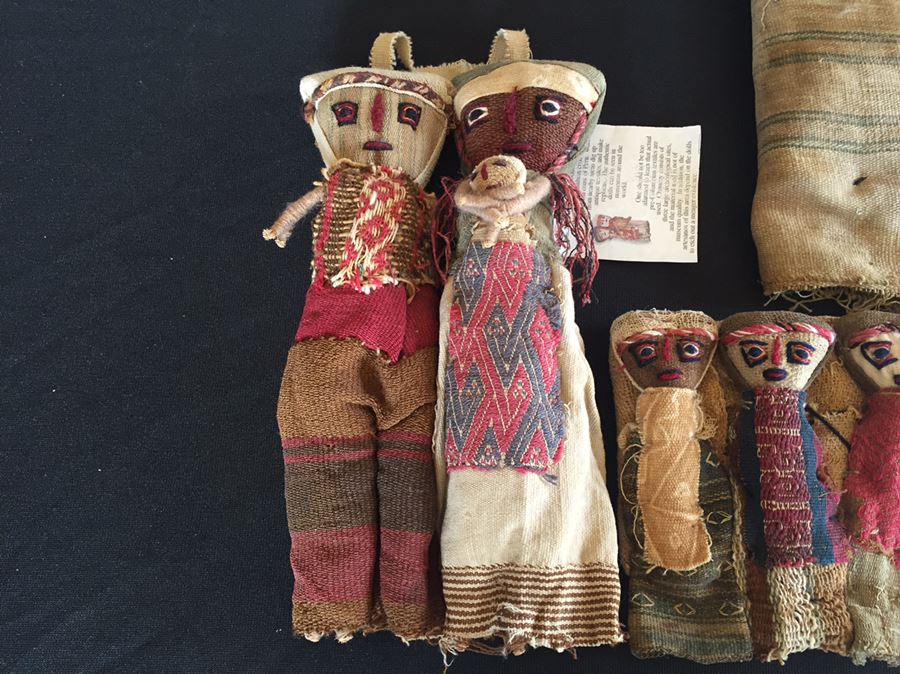 Collection Of Vintage Chancay Dolls From Peru [Photo 4]