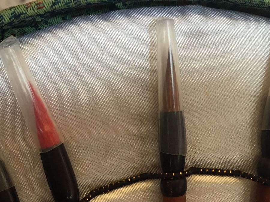 Vintage Chinese Calligraphy Set  [Photo 10]