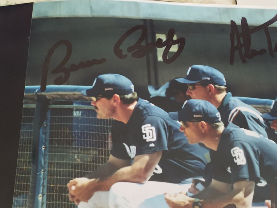 Collection Of Signed Padres MLB Baseball Autographs Album [Photo 10]