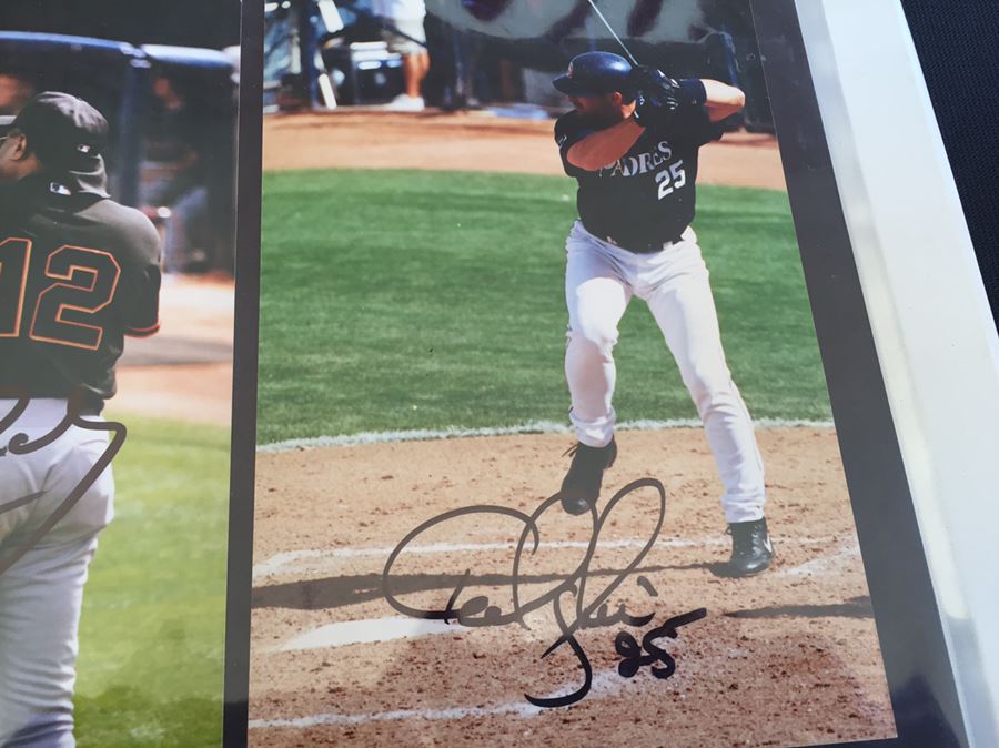 Collection Of Signed Padres MLB Baseball Autographs Album [Photo 15]