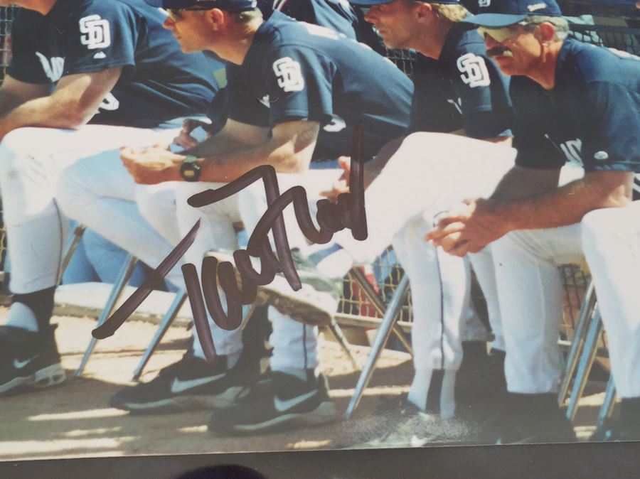 Collection Of Signed Padres MLB Baseball Autographs Album [Photo 12]