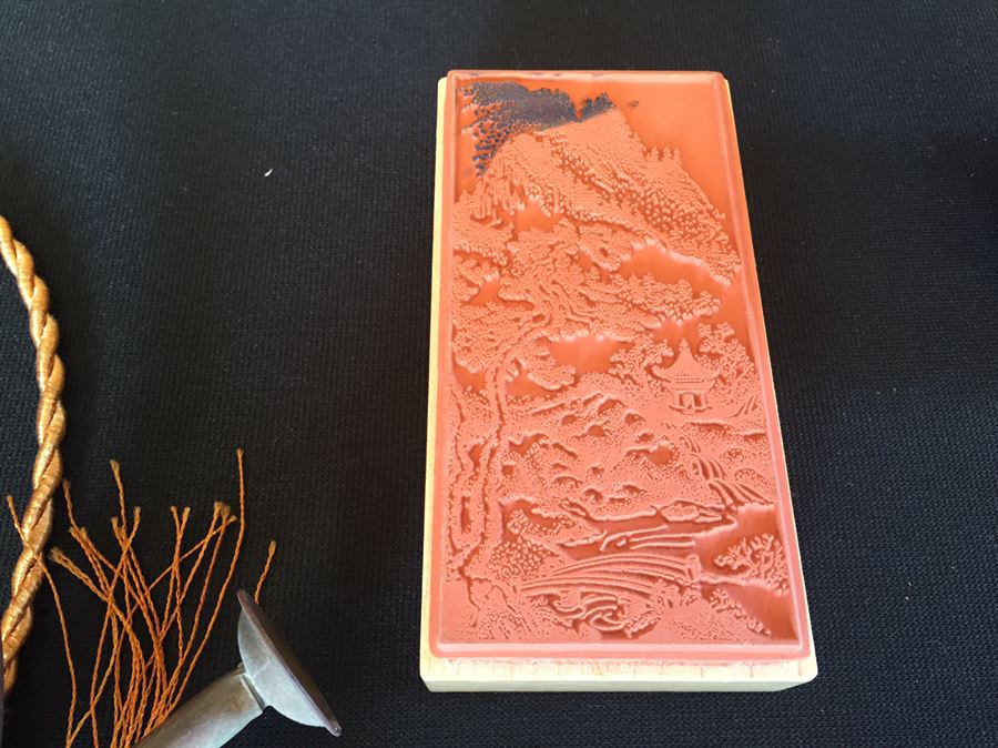 Home Decor Lot Includes Horn, Silk Trinket Box, India Purse, Smokey The Bear Ephemera And Various Items Photographed [Photo 19]